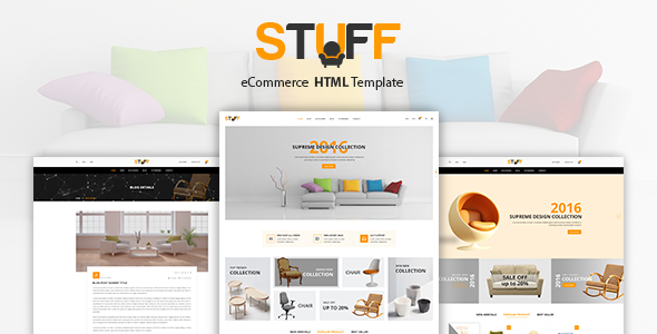 Stuff - Furniture HTML Template