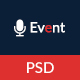 Event- An Event and Conference PSD Template - ThemeForest Item for Sale