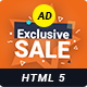Online Shopping - HTML5 Animated Banner 13 - CodeCanyon Item for Sale