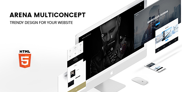 ARENA — Multiconcept HTML5 Template