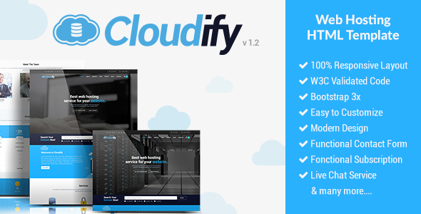 Cloudify - Web Hosting HTML Template