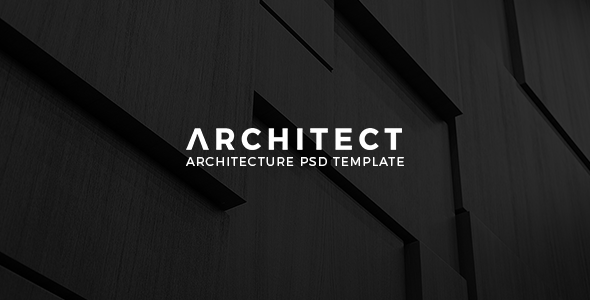 Architekt - architektura PSD Szablon