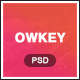 Owkey - Multi-Concept Portfolio PSD template - ThemeForest Item for Sale