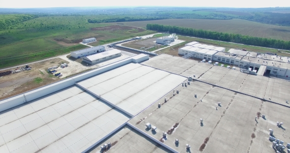 Industry Building Aerial alt