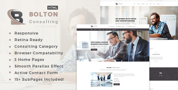 Bolton : Business, Finance and Consultancy Template
