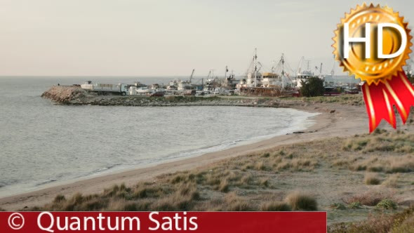 Seacoast With Sheltered Fishermen's Harbour