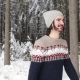 Young Man Walking Snow Winter Forest Smiling Guy In Snowy Park - VideoHive Item for Sale