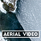 Straight Down Aerial Video of Person lying on a Frozen Lake - VideoHive Item for Sale