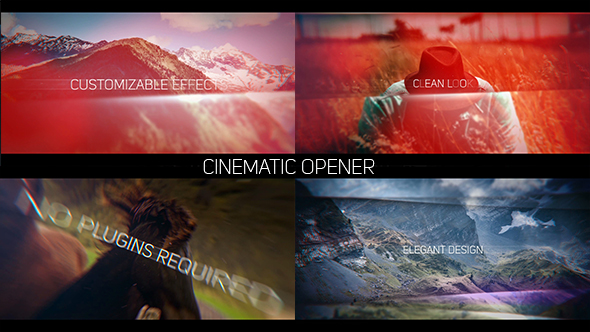Cinematic Opener Slideshow