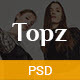 Topz | Responsive Multi-Purpose eCommerce PSD Template - ThemeForest Item for Sale