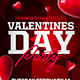 Valentines Day Party Flyer Template - GraphicRiver Item for Sale
