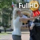 Young Woman is Hugging the Happy Graduand Student - VideoHive Item for Sale