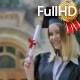 Graduand Woman in Mantle Shows Her Diploma - VideoHive Item for Sale