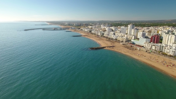 Tourist Town of Quarteira and Beaches