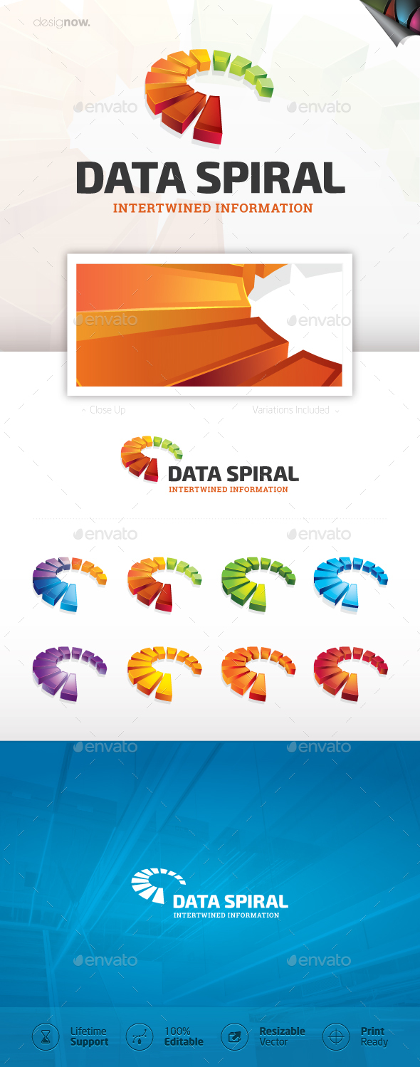 Data Spiral Logo