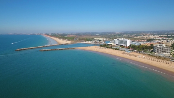 Entrance To the Tourist Port of Vilamoura Port 