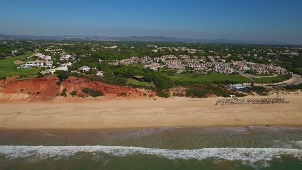 each Garrao Shores Vale De Lobo Filmed From the Sky