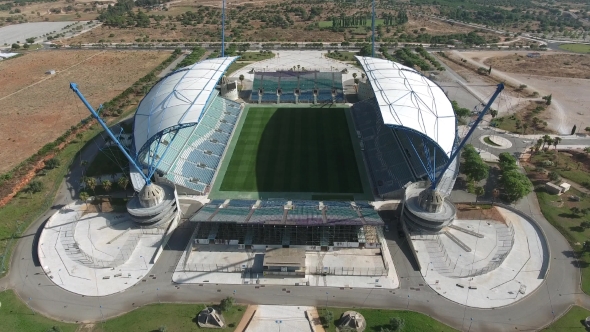 View From Sky of Algarve Stadium. Portugal.
