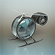 Futuristic Helicopter - 3DOcean Item for Sale
