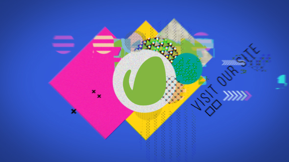 Abstract Glitch Logo alt