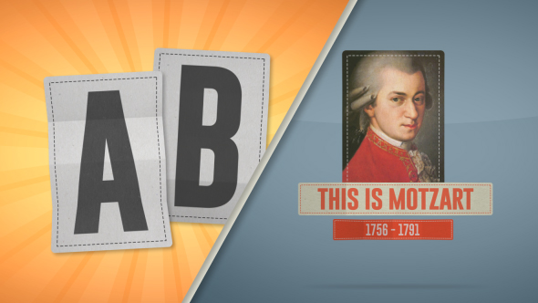 Folding Card Letters