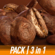 3D Coffee Beans Pack 3 in 1 - VideoHive Item for Sale