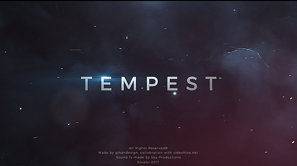 Tempest | Trailer Titles alt