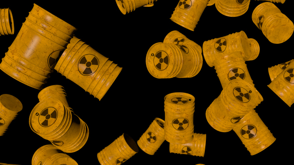 Falling Nuke Barrels