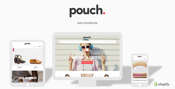 Pouch - Responsive Drag and Drop Shopify Theme