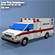 Low Poly Ambulance - 3DOcean Item for Sale