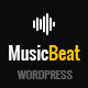 MusicBeat Music Bands Musicians & DJ's WordPress Theme - ThemeForest Item for Sale