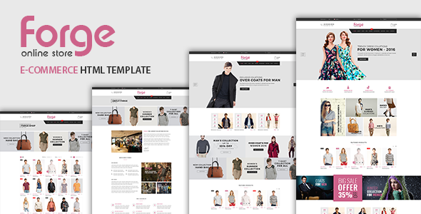 Forge - Fashion Store HTML Template