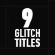 Modern Glitch Titles - VideoHive Item for Sale