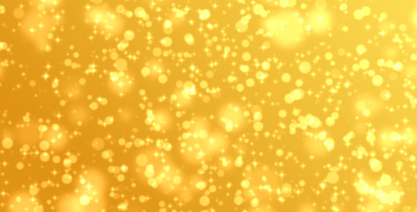 Gold Particle Background