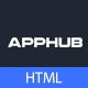 Apphub App Landing Page - ThemeForest Item for Sale
