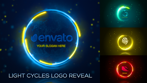 Light Cycles Logo Reveal