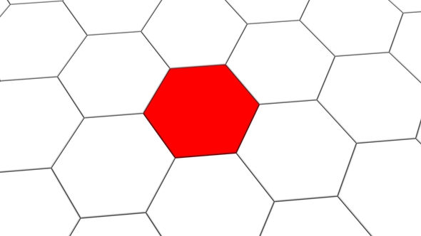 Animation of Hexagons alt