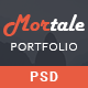 Mortale | One Page Personal Portfolio PSD Template. - ThemeForest Item for Sale