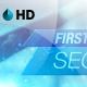 Fast Blue Light Lower Third - VideoHive Item for Sale