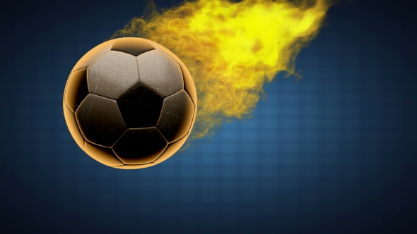 Burning Soccer Ball alt