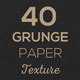 40 Grunge Paper Texture - GraphicRiver Item for Sale