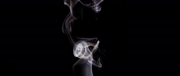 Thin smoke footage - good for titling, intro/outro, compositing, overlays alt