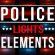 Police Light Elements - VideoHive Item for Sale