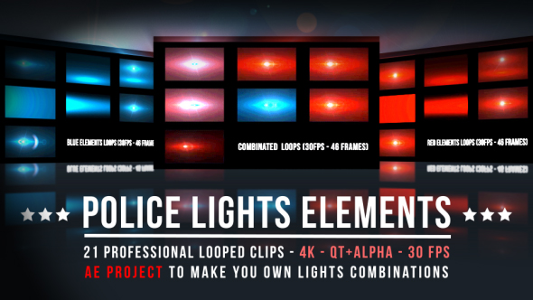Police Light Elements
