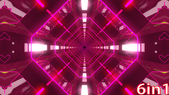 VJ Neon Light Tunnels alt