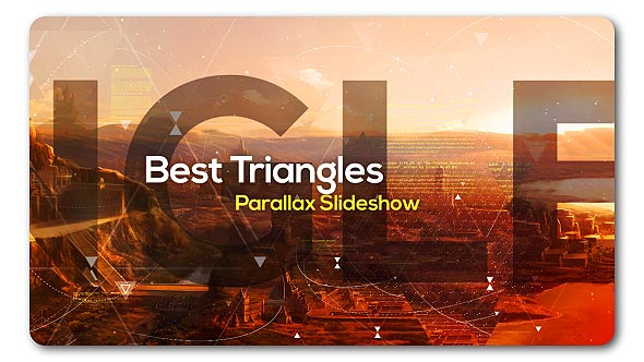 Best Triangles Parallax Slideshow