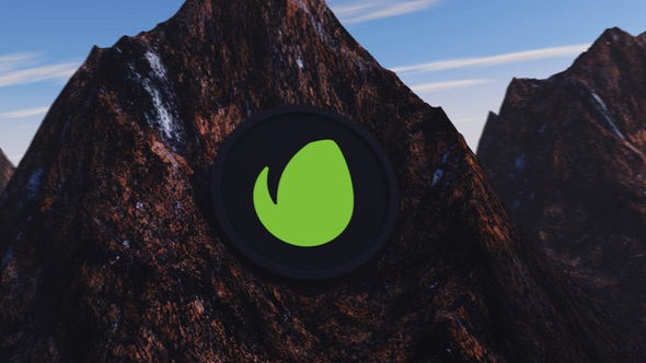 Mountains Logo Reveal 3D alt