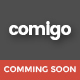 Comigo - Coming Soon PSD Template - GraphicRiver Item for Sale