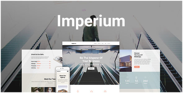 Imperium - Responsive Muse Szablon dla Creative &amp; Agency