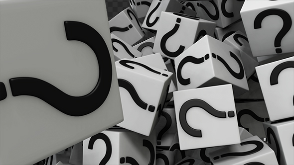 Question Marks Transition White alt